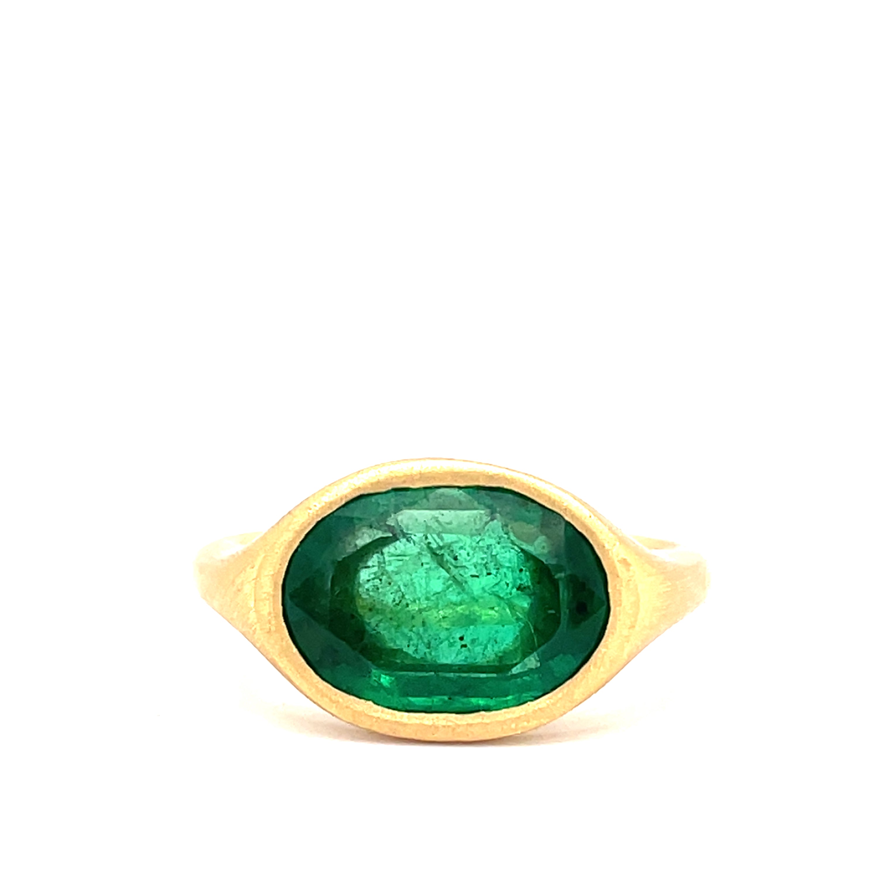Emerald 18ct Gold Ring