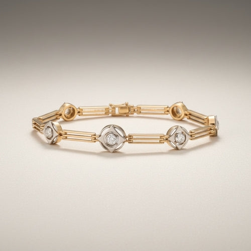 Antique Edwardian Diamond Bracelet