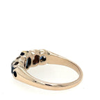 Antique Sapphire and Diamond 15ct Ring