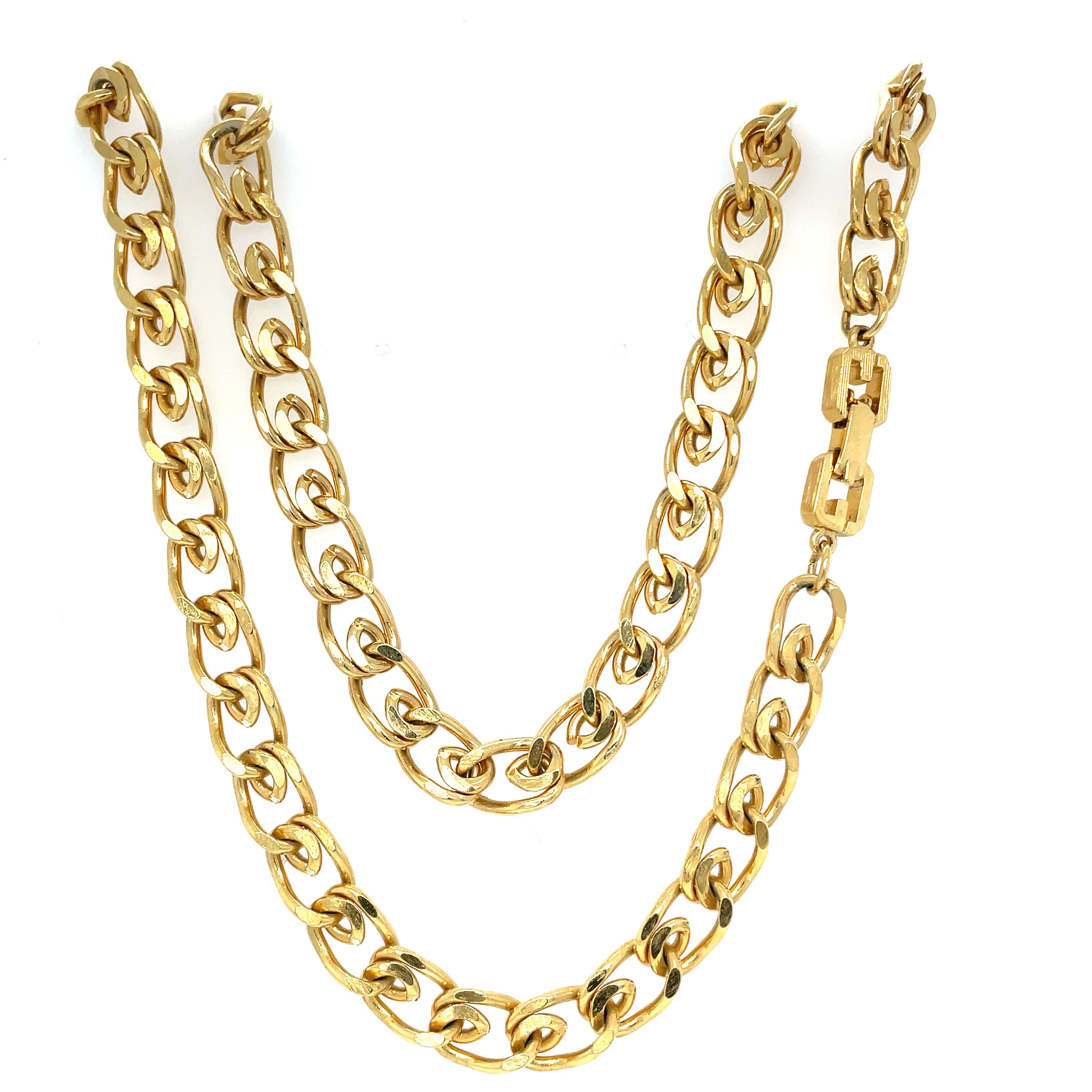 Givenchy Longuard Chain Gold Plated