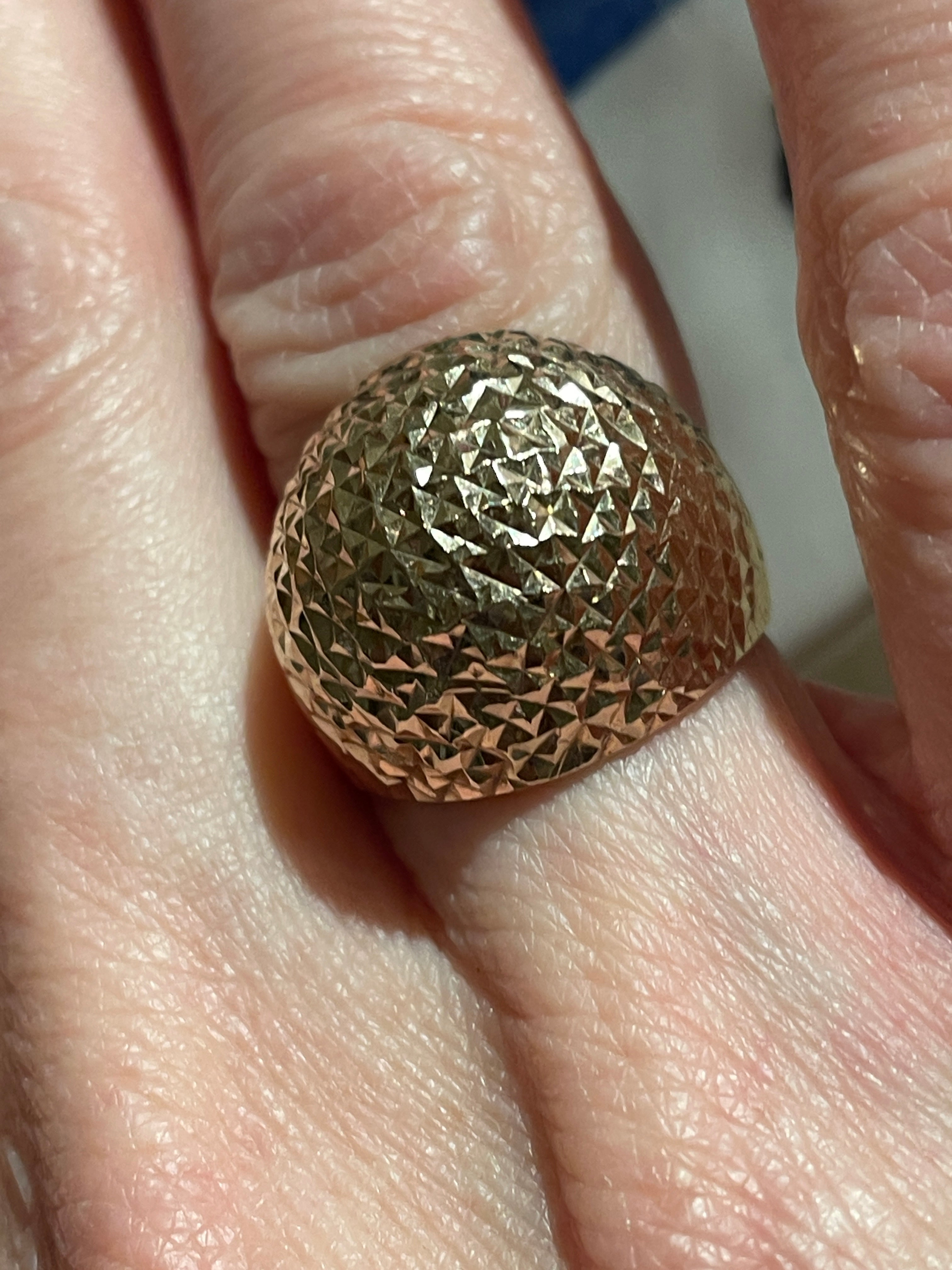 Gold Bombe Ring