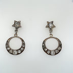Victorian Diamond Star Earrings
