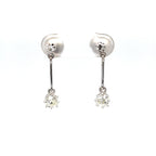Art Deco Diamond Drop Earrings