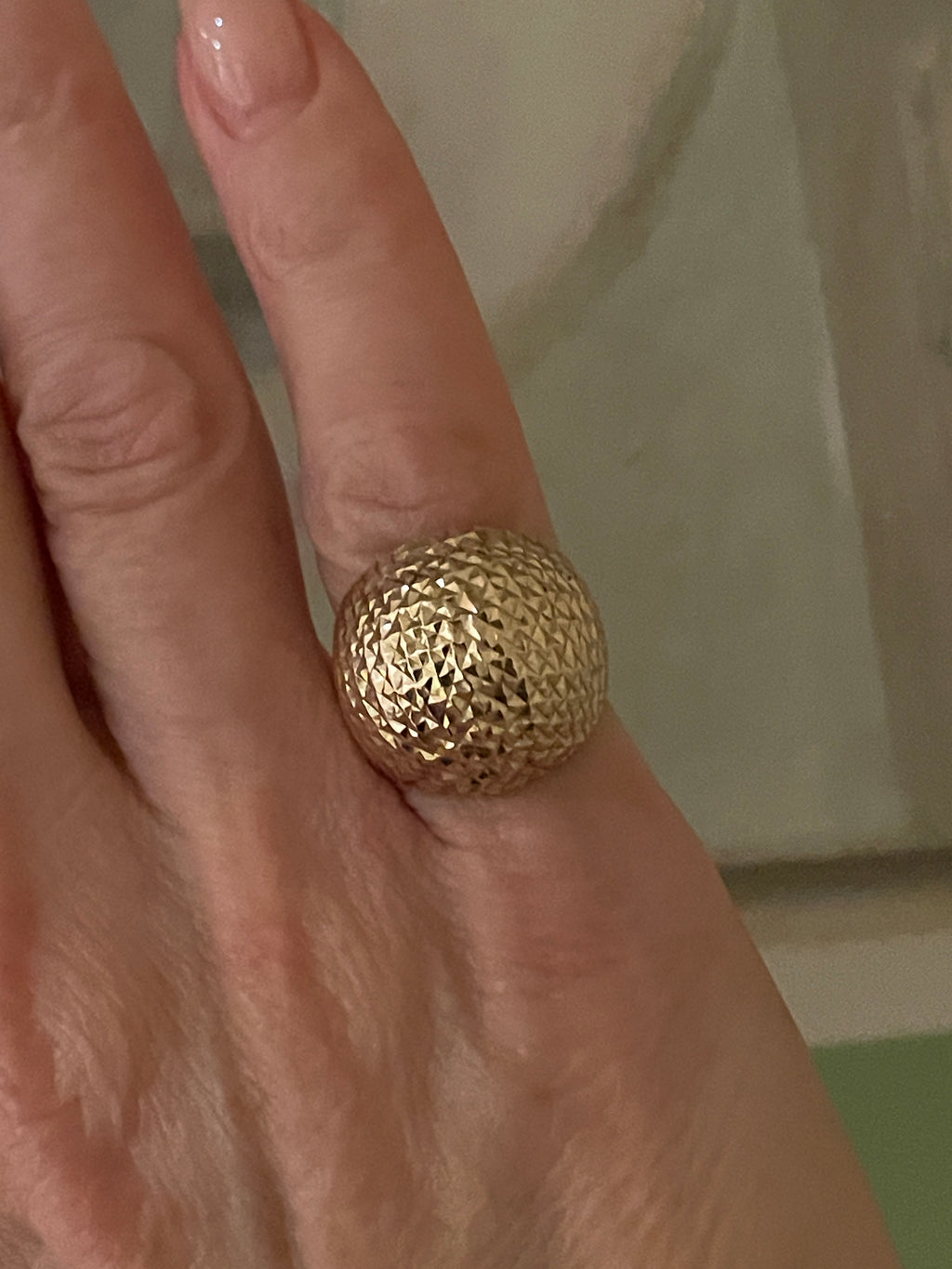 Gold Bombe Ring