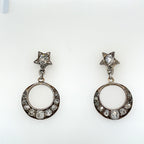 Victorian Diamond Star Earrings