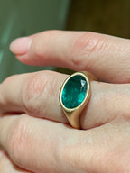 Emerald 18ct Gold Ring
