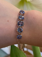 Ceylon Sapphire Edwardian Bracelet