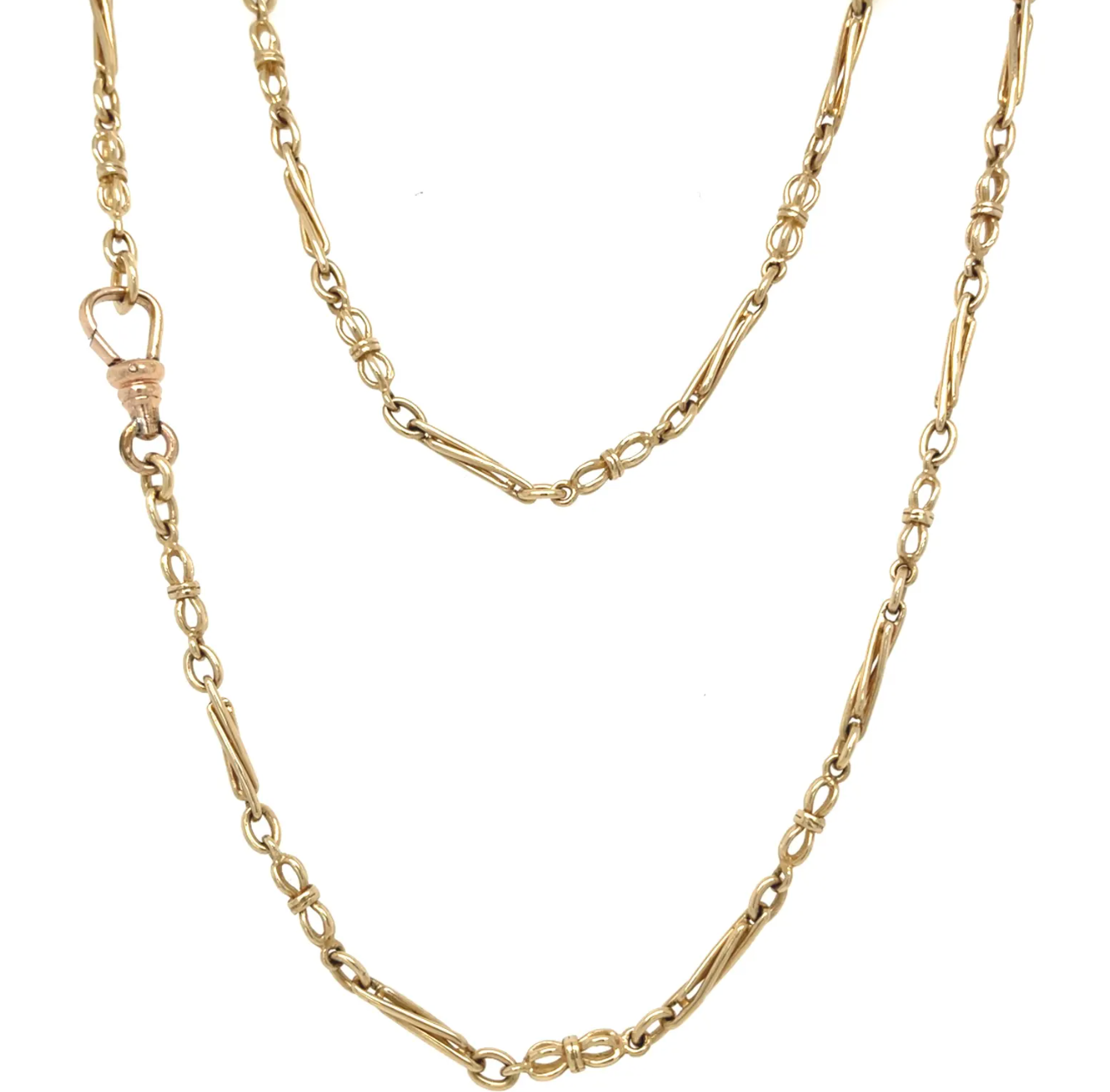 Vintage Edwardian Style 9ct Gold Albert Chain