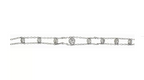 A Belle Époque Platinum and Diamond Bracelet