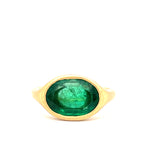 Emerald 18ct Gold Ring