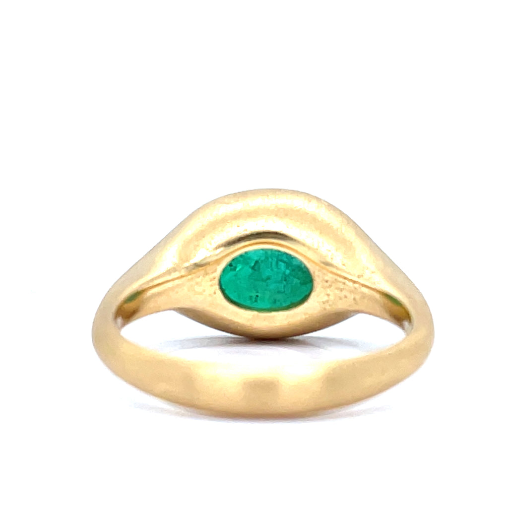 Emerald 18ct Gold Ring