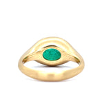 Emerald 18ct Gold Ring