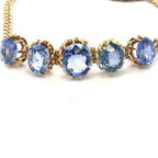 Ceylon Sapphire Edwardian Bracelet
