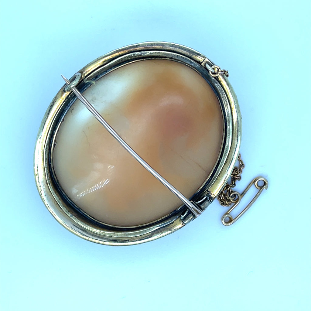 Victorian Carved Shell Cameo Of Aphrodite