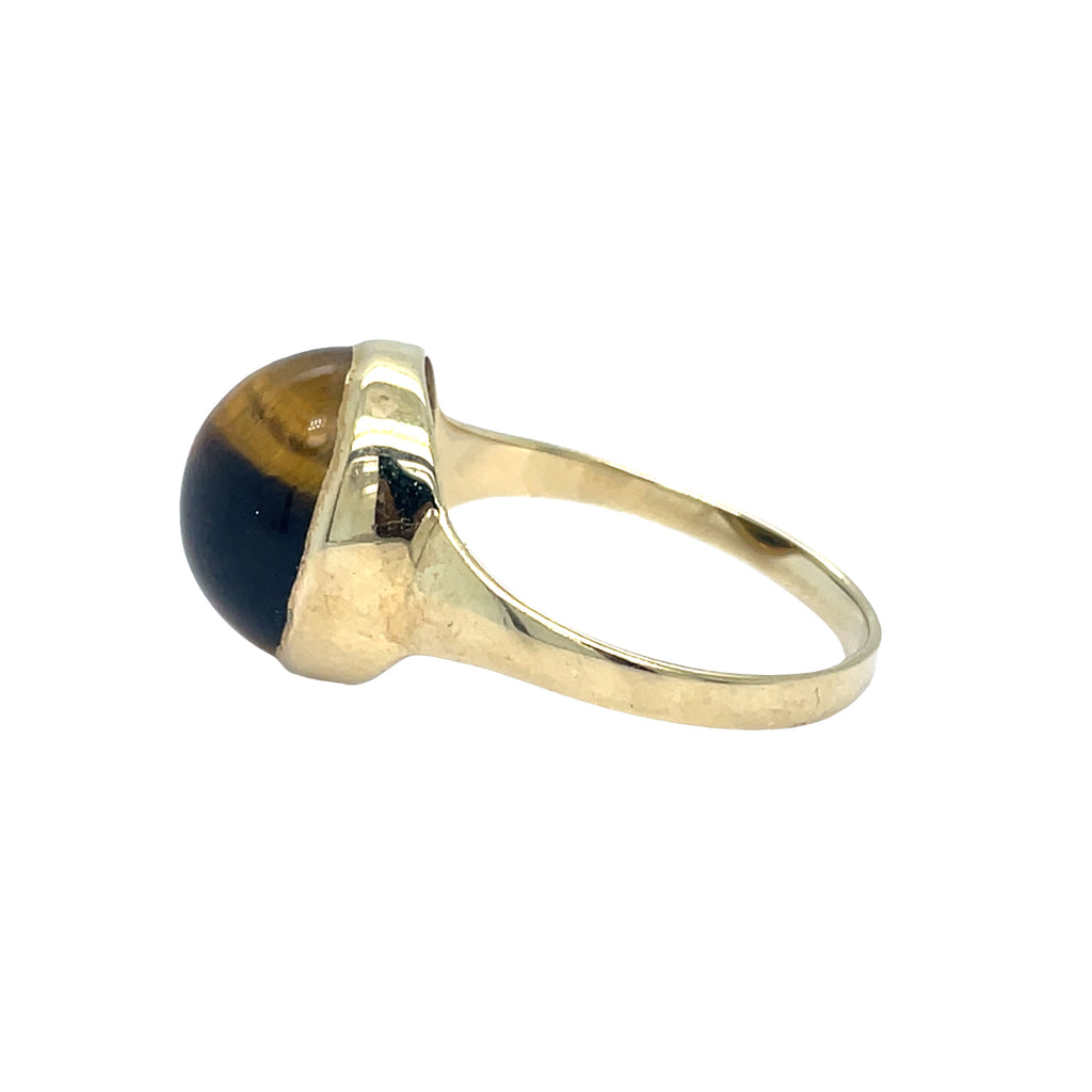Tiger's Eye 9ct Gold Ring