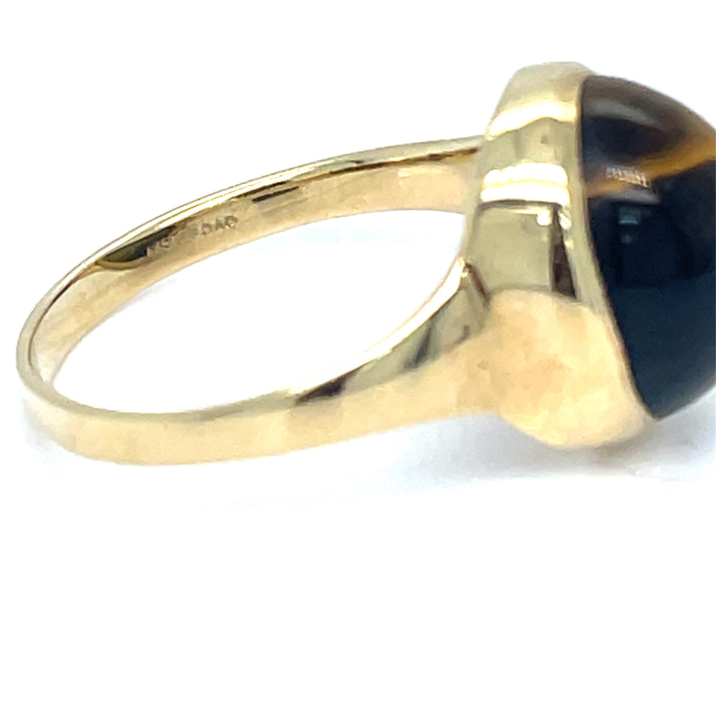 Tiger's Eye 9ct Gold Ring