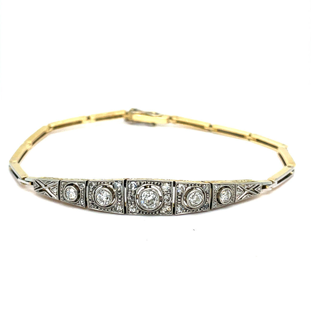 Antique Edwardian Diamond Bracelet