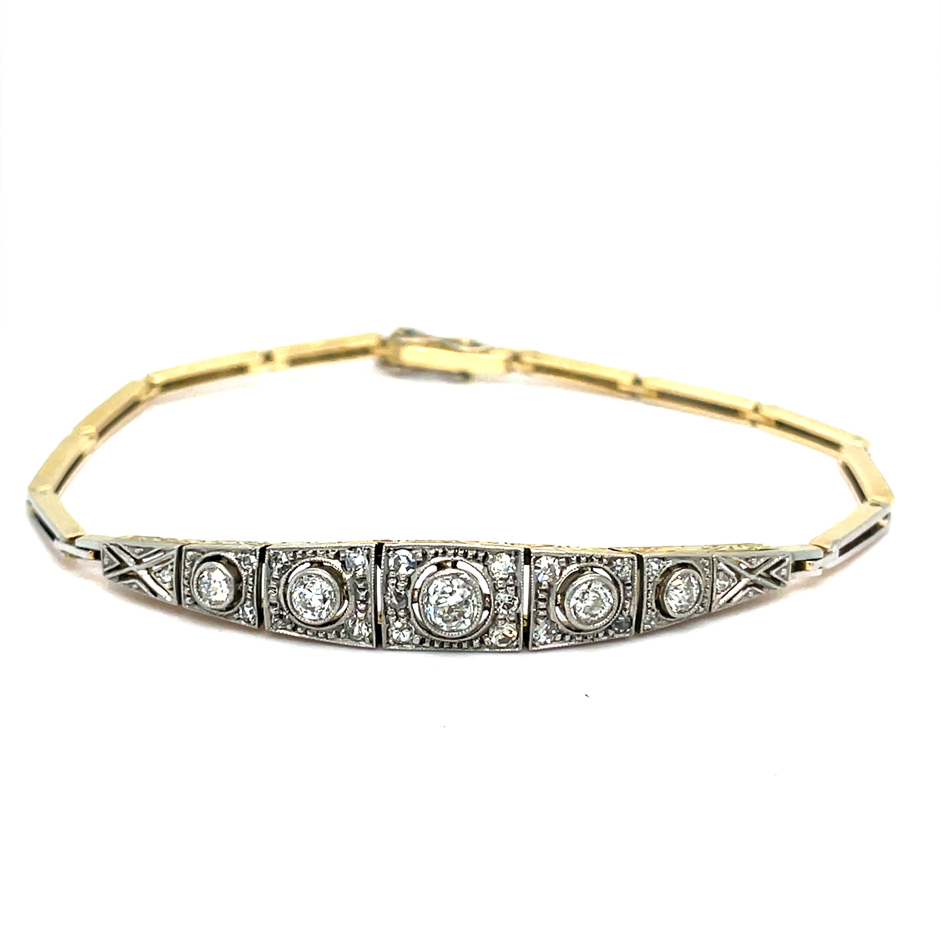 Antique Edwardian Diamond Bracelet