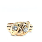 Victorian Diamond Snake Ring