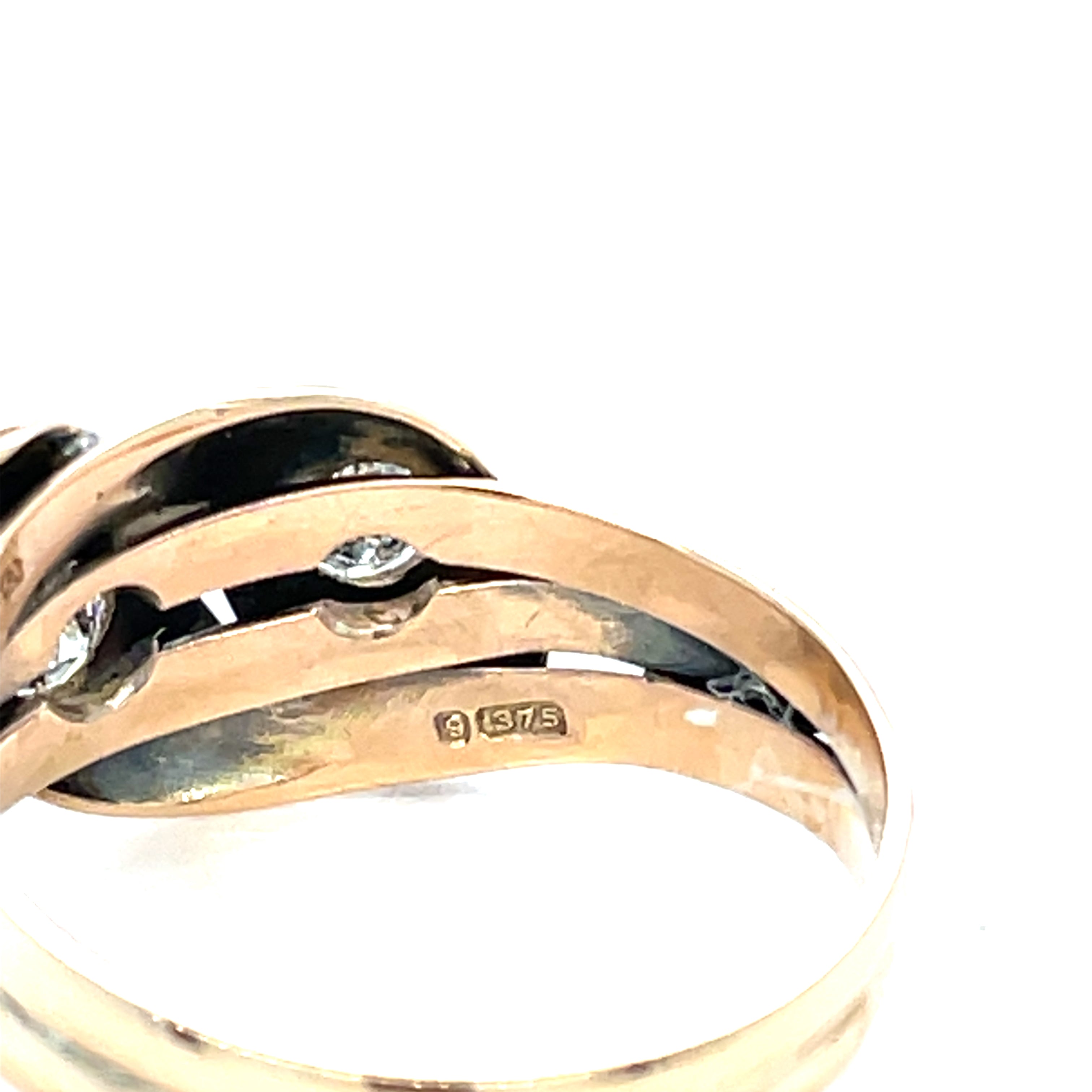 Victorian Diamond Snake Ring