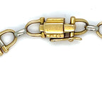Cartier 18ct Gold Link Bracelet with Padlock Clasp