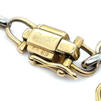 Cartier 18ct Gold Link Bracelet with Padlock Clasp