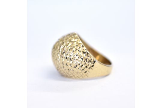 Gold Bombe Ring