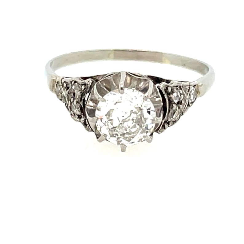 Diamond Solitaire Engagement Ring