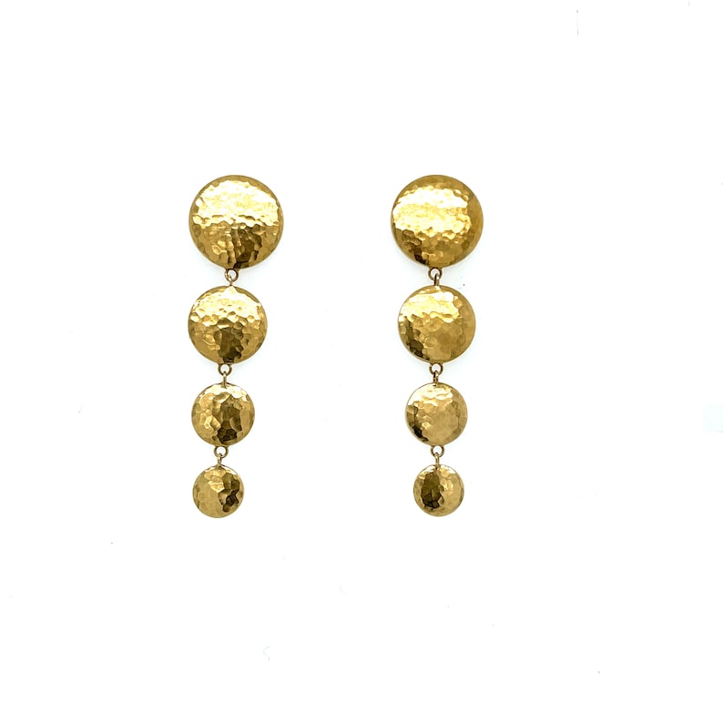 Paloma Picasso for Tiffany & Co 18ct Gold Vintage Earrings